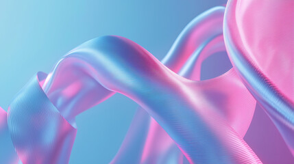 Obraz premium Background,Blue,Gradient,Light pink,Curved lines,Wave shape