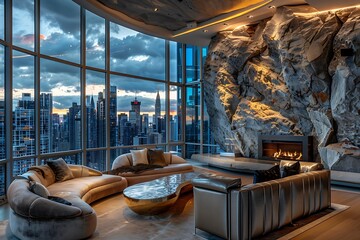 Fototapeta premium modern living room