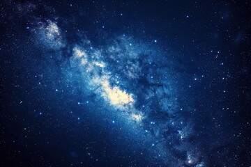 Naklejka premium A Cosmic Panorama of the Milky Way Galaxy