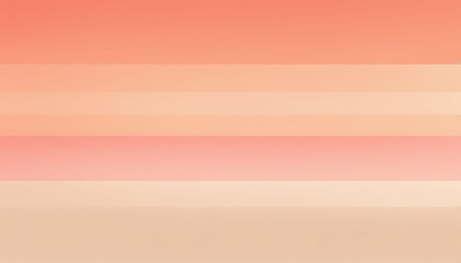 Fototapeta premium Abstract Background with Horizontal Bands of Peach and Beige
