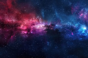 Fototapeta premium A Cosmic Tapestry of Nebulae and Stars