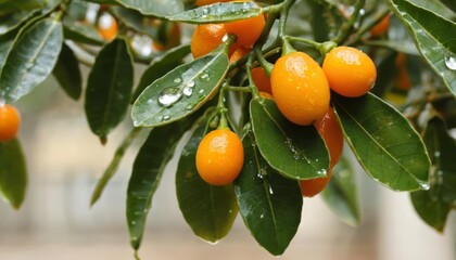  Vibrant citrus oranges on a tree ready for harvest