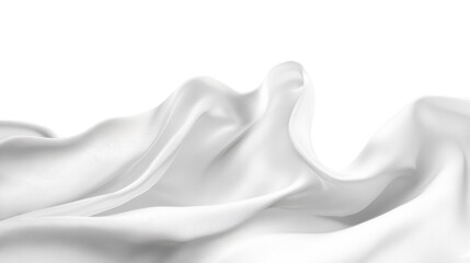 Obraz premium Soft white cloth are simple yet elegant for graphic design or wallpaper.