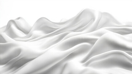Obraz premium Soft white cloth are simple yet elegant for graphic design or wallpaper.