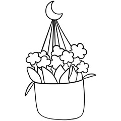 Spring Seasonal Doodles Clipart Collection