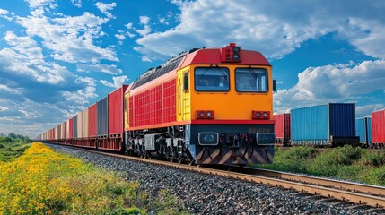 Obraz premium Global Market Influences: Commodity Price Fluctuations and Transportation Costs Spotlight