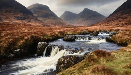  Natures symphony  A waterfalls cascade in the wilderness