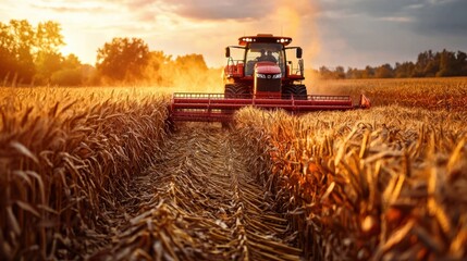 Fototapeta premium Agricultural Commodity Price Fluctuations: Impact of Raw Material Availability and Market Trends