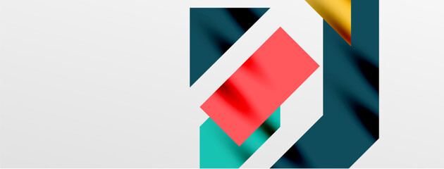 Minimal composition abstract lines and triangles background. Vector Illustration For Wallpaper, Banner, Background, Card, Book Illustration, landing page