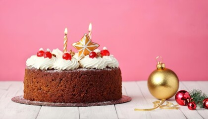  Celebrate the season with festive cake and decorations