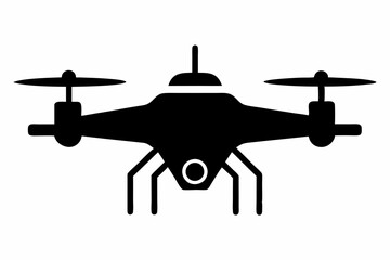 black-flat-drone-silhouette-vector--white-background,