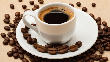 Fototapeta premium Aroma of fresh coffee beans