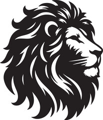 lipn b;ack head silhouette vector illustration 