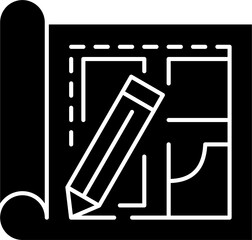 Blueprint icon vector illustration