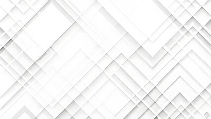 White color technology concept geometric square background. square 3d Modern Abstract white background design. Minimal geometric white light background abstract modern design template