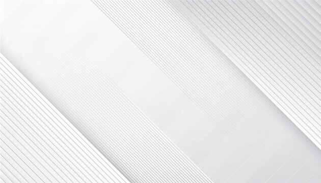 White color technology concept geometric square background. square 3d Modern Abstract white background design. Minimal geometric white light background abstract modern design template