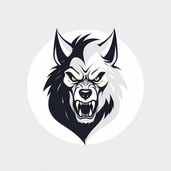 Obraz premium Wolf halloween