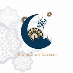 Ramadan kareem vector cards