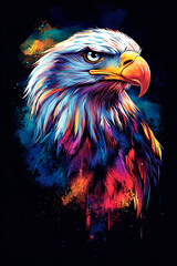 
tattoo sketch The eagle, America&rsquo;s national bird, is depicted with striking detail . Its fierce gaze and sharp talons serve as a reminder of the vigilance and strength that define the American spirit