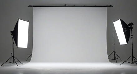 photo studio on a wall