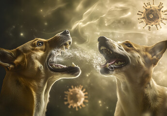 zoonosis rabis in dog and cat