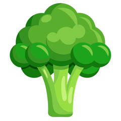 green broccoli vector