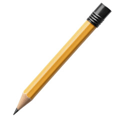 A classic yellow pencil with a black eraser, perfect for writing, sketching, and drawing. This...