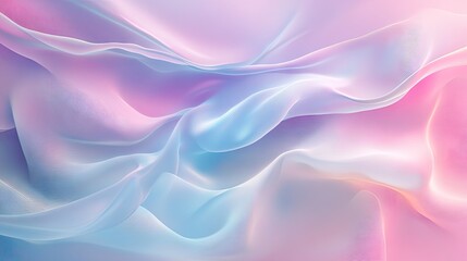 Fototapeta premium A blend of pastel colors and flowing lines, forming an abstract background with a calm feel.