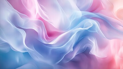 A blend of pastel colors and flowing lines, forming an abstract background with a calm feel.