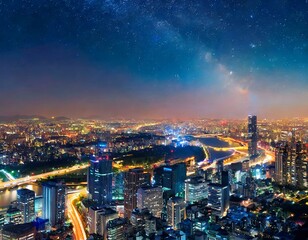Fototapeta premium 야경