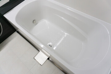 新築の家のユニットバス