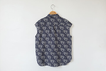 Blouse on white background