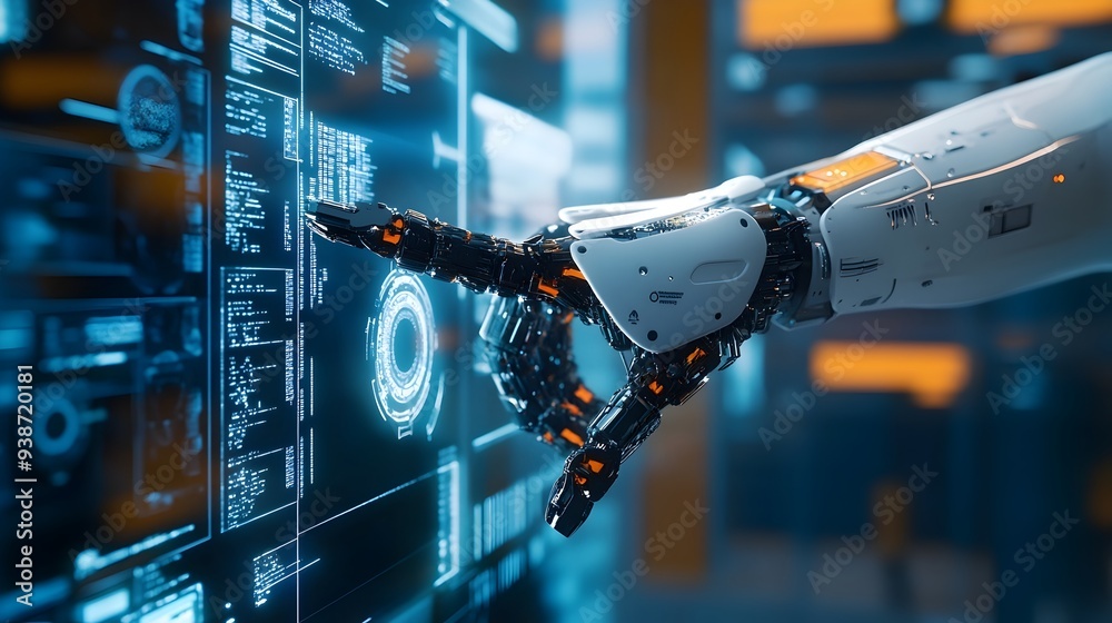 Poster a virtual twin simulation visualizing and analyzing the movement and performance of a robotic arm in