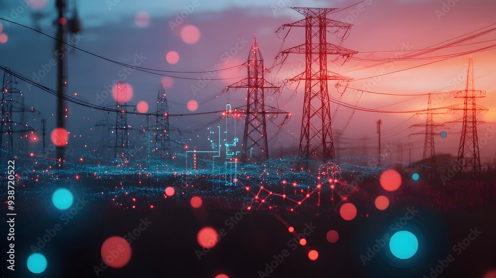 Poster digital twin technology enabling smart grid development and optimization for efficient sustainable e