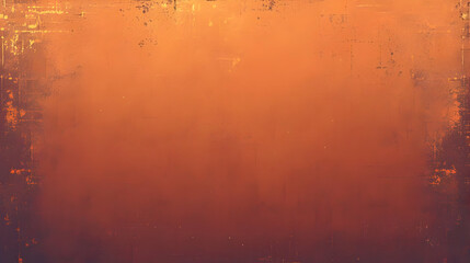 Obraz premium Orange and Brown Grunge Texture Background with Gradient