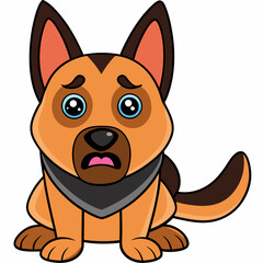 Identifying Anxiety and Fear in a German Shepherd Key Signs