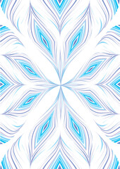 The background image is in blue tones. Alternate with straight lines, used in graphics.
