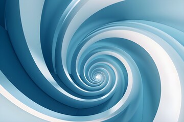 Fototapeta premium Abstract Blue Spiral