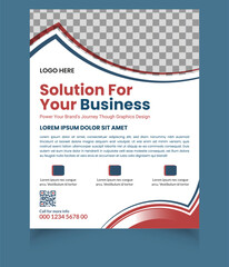 corporate business flyer template