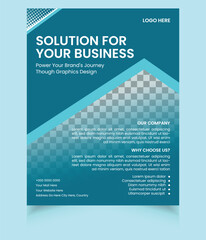 corporate business flyer template