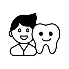 tooth with dentist
