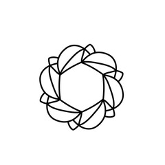 Simple Mandala design ornament