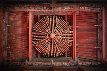 China Shanxi Linfen Guandi Temple Caijing