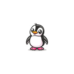 Obraz premium Cute Pinguin mascot image