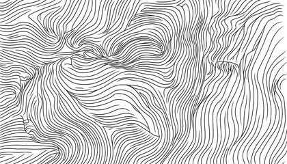 Obraz premium vector drawing of a person's face