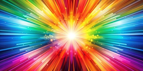 Obraz premium Vibrant and eye-catching background filled with a burst of colors, colorful, bright, vibrant, abstract, backdrop, design