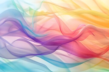 Abstract Colorful Swirls