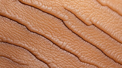 A closeup of a womans stomach with visible stretch marks The image highlights the texture of the skin with a soft natural light creating an intimate and positive representation of a common but often h