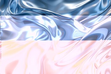 Obraz premium Abstract Liquid Metal, Metallic Smooth Surface