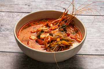 Thai traditional cuisine - Tom Yum soup